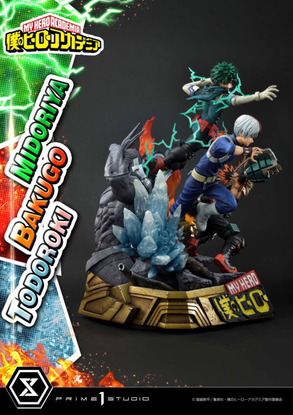 Descubre el apasionante mundo de Estatua Midoriya - Bakugo - Todoroki.