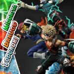 Descubre el apasionante mundo de Estatua Midoriya - Bakugo - Todoroki.