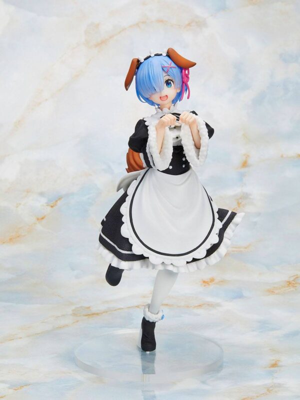 Descubre el apasionante mundo de Estatua Rem Memory Snow Dog.