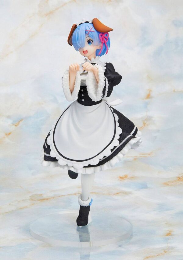 Descubre el apasionante mundo de Estatua Rem Memory Snow Dog.
