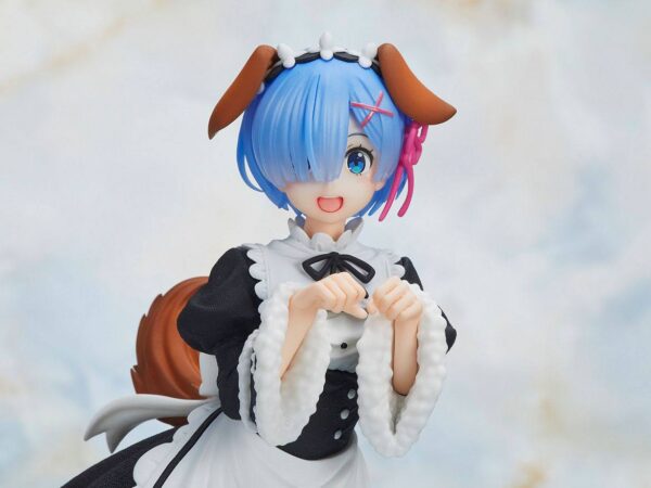 Descubre el apasionante mundo de Estatua Rem Memory Snow Dog.