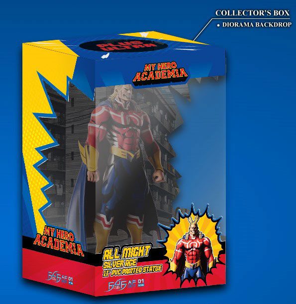 Descubre el apasionante mundo de Figura All Might Silver Age Standard.