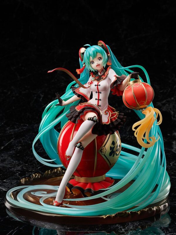 Descubre el apasionante mundo de Estatua Hatsune Miku 2021 Chinese New Year.
