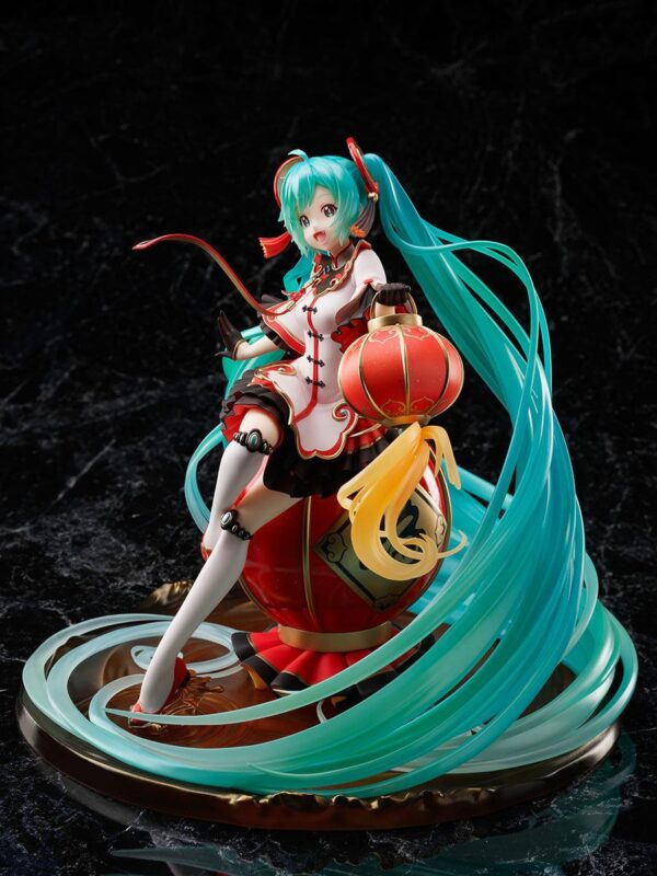 Descubre el apasionante mundo de Estatua Hatsune Miku 2021 Chinese New Year.