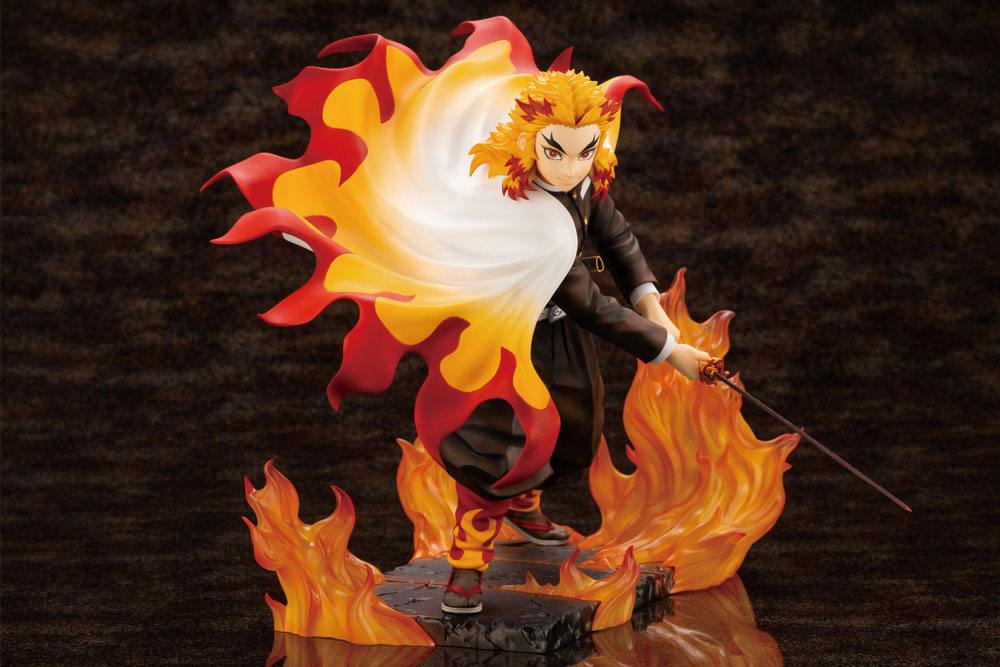 Descubre el apasionante mundo de Estatua Kyojuro Rengoku Bonus Edition.