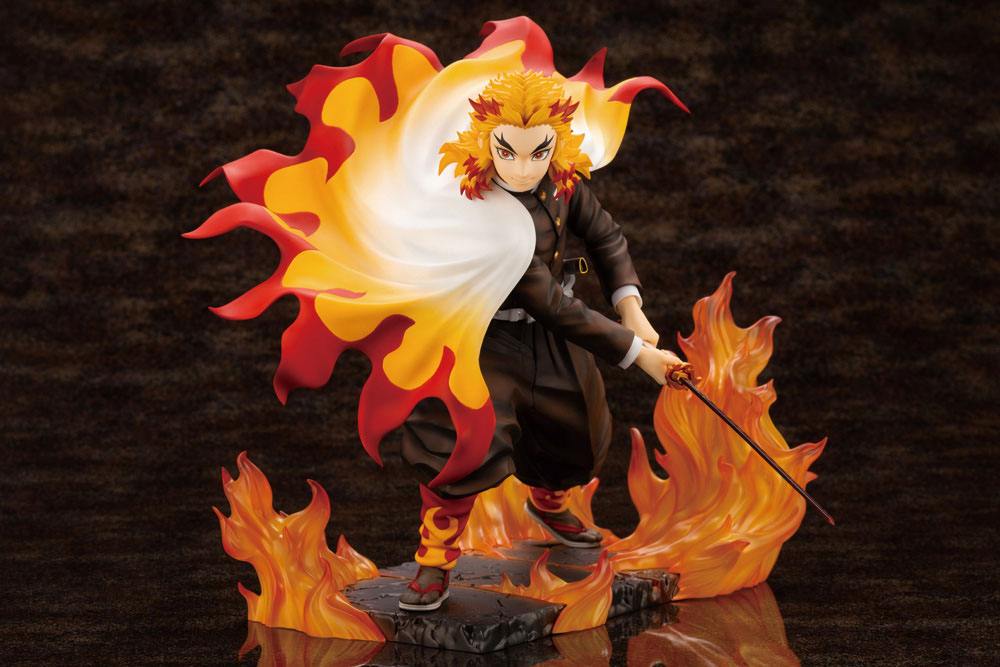 Descubre el apasionante mundo de Estatua Kyojuro Rengoku Bonus Edition.