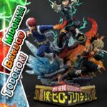 Descubre el apasionante mundo de Estatua Midoriya - Bakugo - Todoroki Deluxe Bonus.