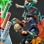 Descubre el apasionante mundo de Estatua Midoriya - Bakugo - Todoroki Deluxe Bonus.