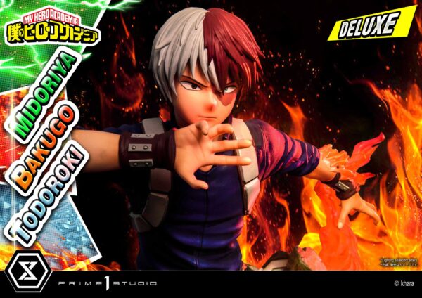 Descubre el apasionante mundo de Estatua Midoriya - Bakugo - Todoroki Deluxe Bonus.