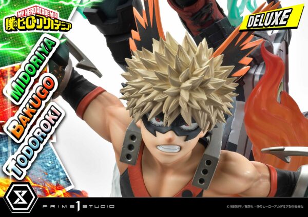 Descubre el apasionante mundo de Estatua Midoriya - Bakugo - Todoroki Deluxe Bonus.