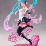 Descubre el apasionante mundo de Estatua Miku Birthday 2021 Happy Cat.