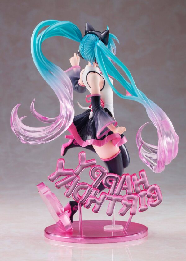 Descubre el apasionante mundo de Estatua Miku Birthday 2021 Happy Cat.