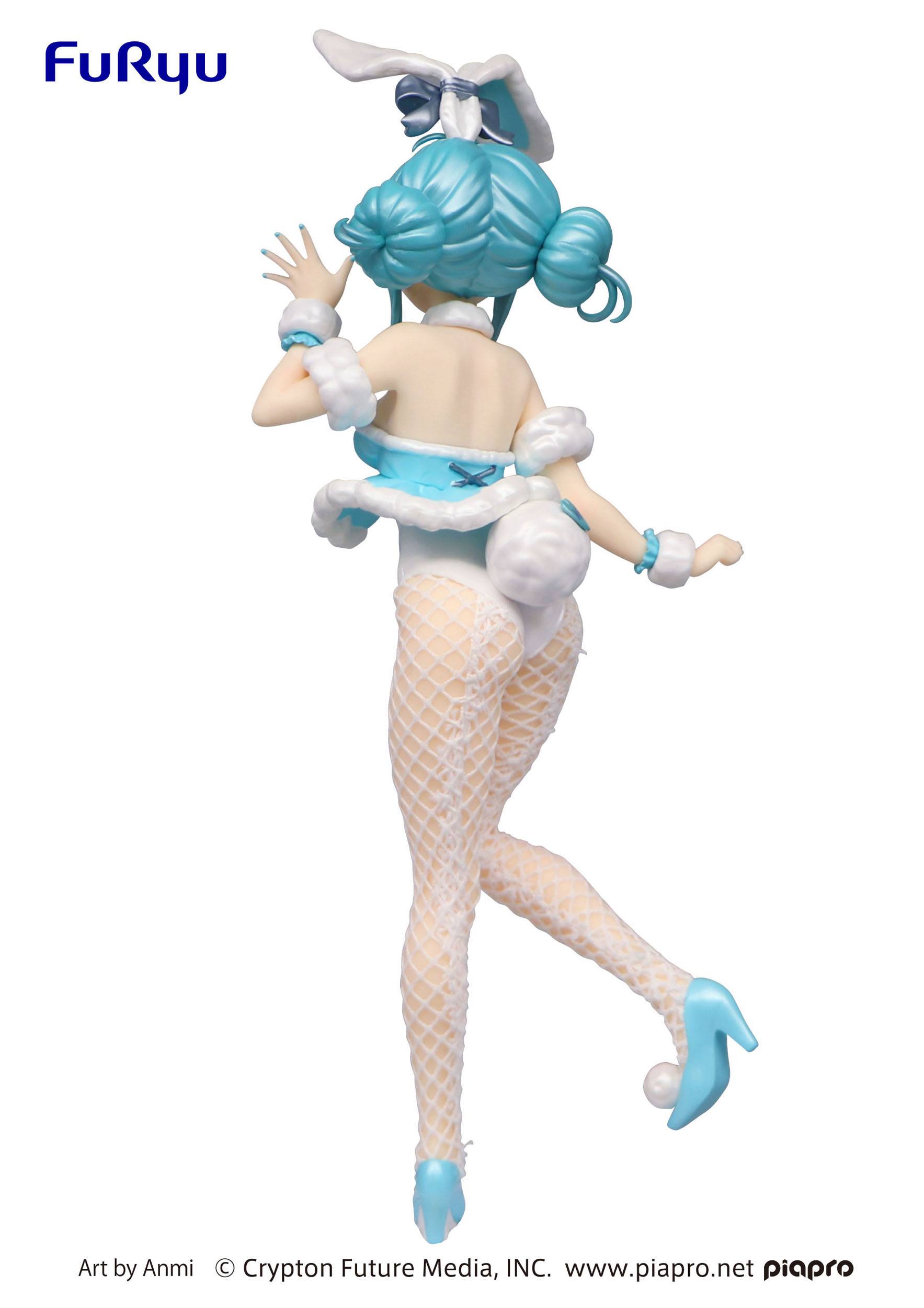 Descubre el apasionante mundo de Estatua Miku White Rabbit Pearl Color.