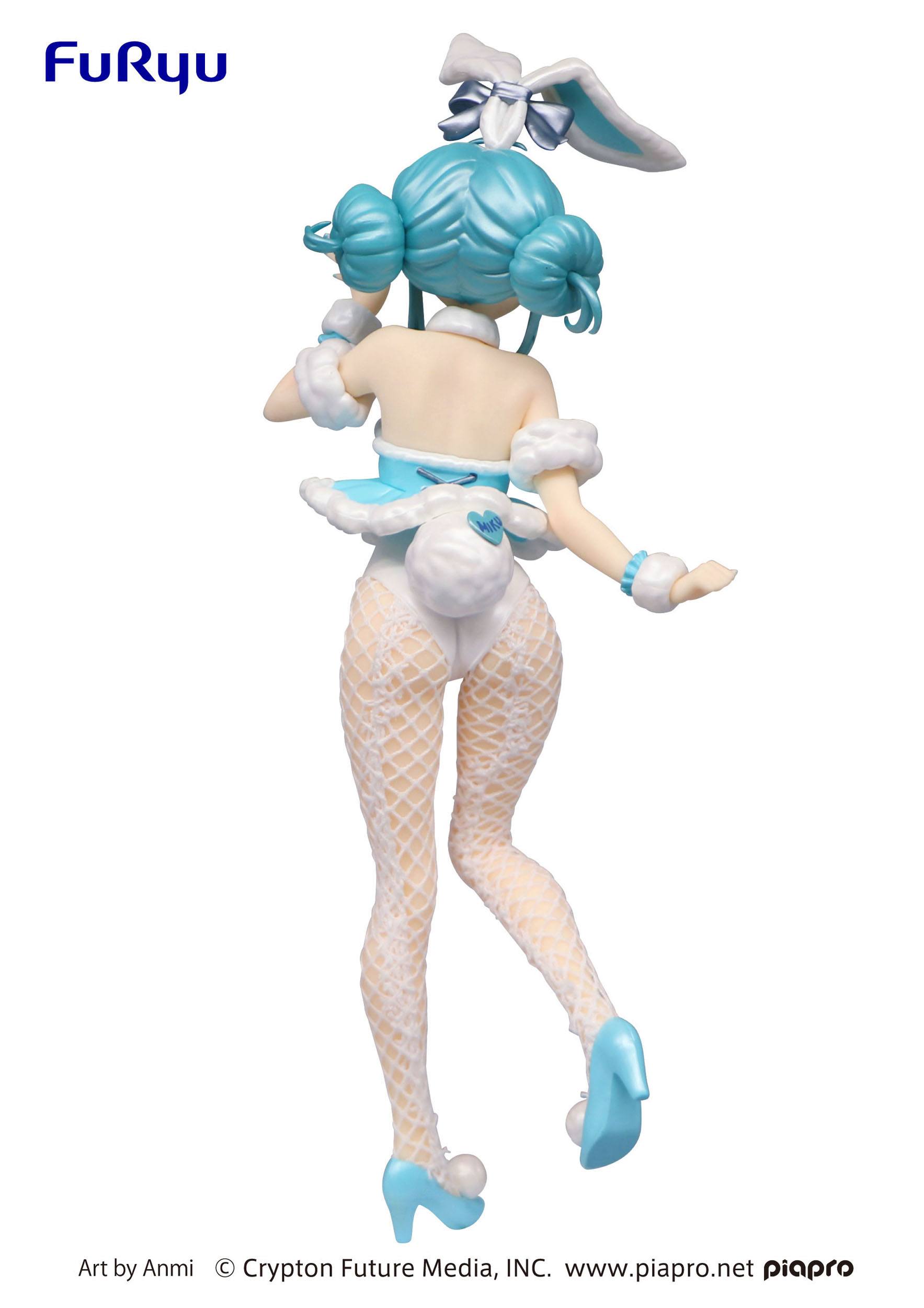 Descubre el apasionante mundo de Estatua Miku White Rabbit Pearl Color.