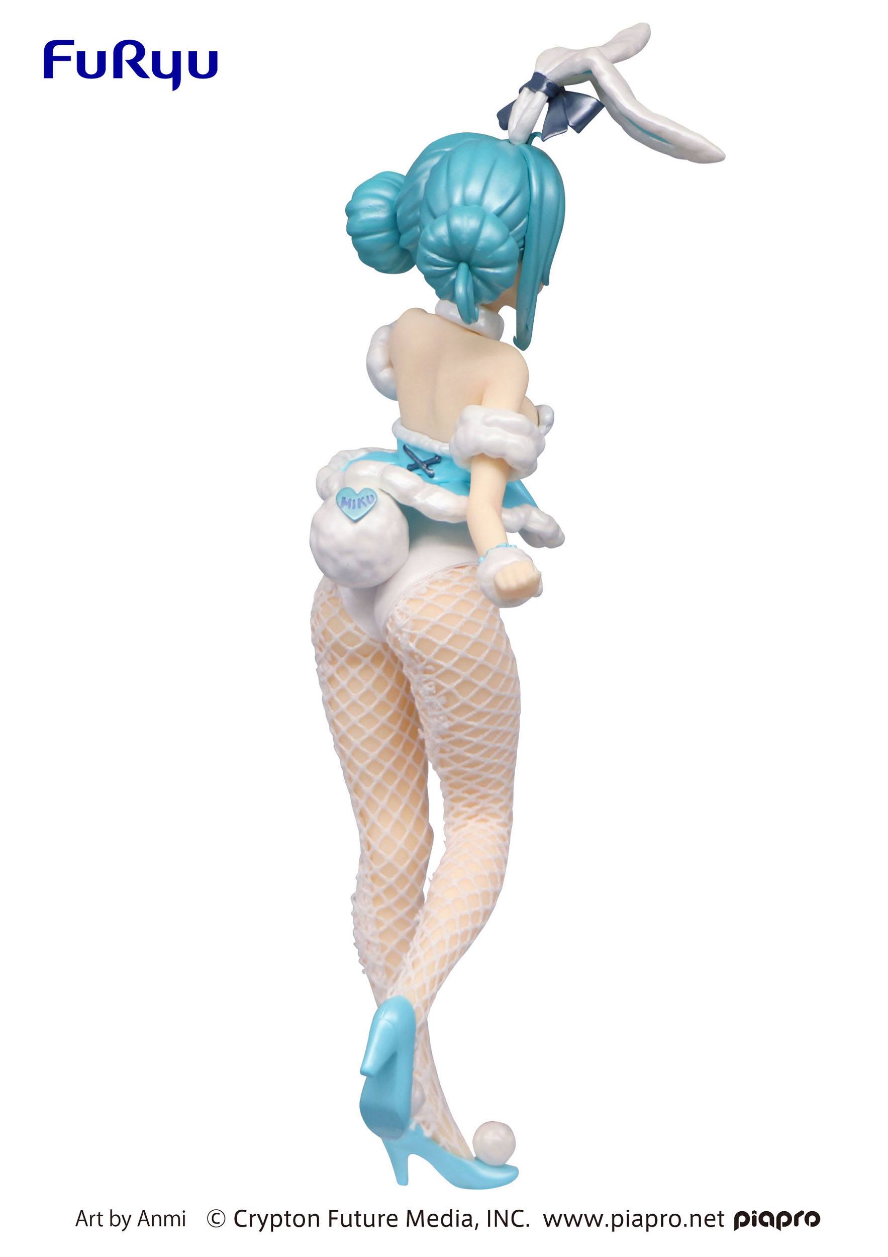 Descubre el apasionante mundo de Estatua Miku White Rabbit Pearl Color.