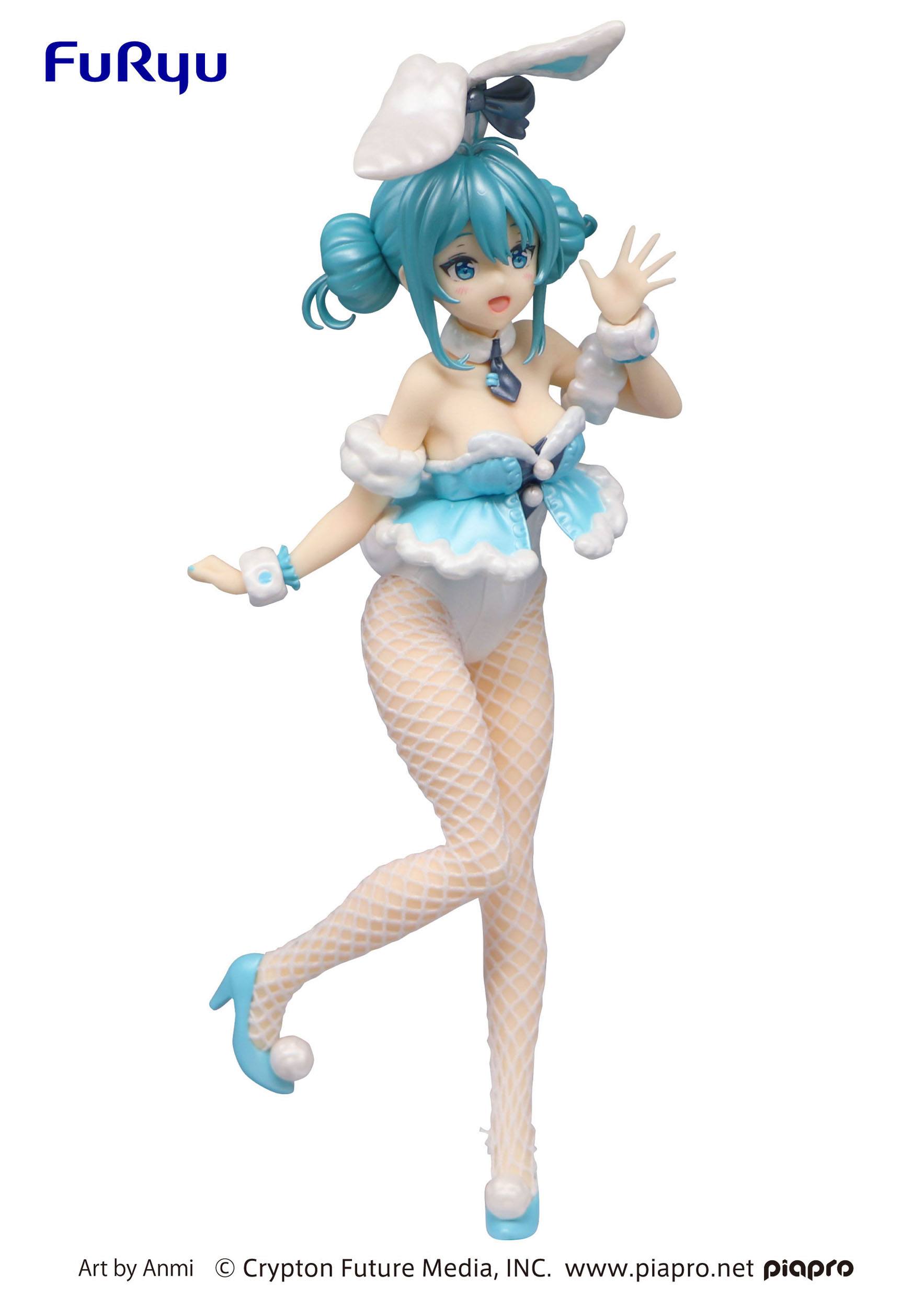 Descubre el apasionante mundo de Estatua Miku White Rabbit Pearl Color.