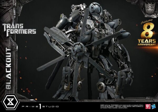 Descubre el apasionante mundo de Estatua Blackout Transformers.