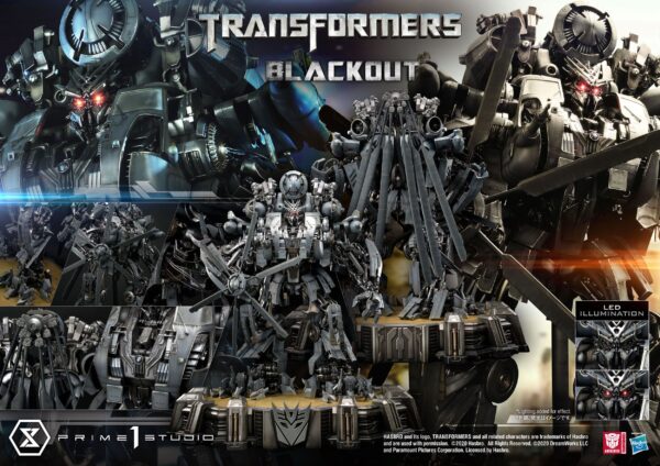 Descubre el apasionante mundo de Estatua Blackout Transformers.