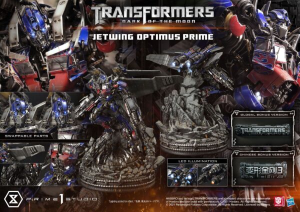 Descubre el apasionante mundo de Estatua Jetwing Optimus Prime Bonus Version.