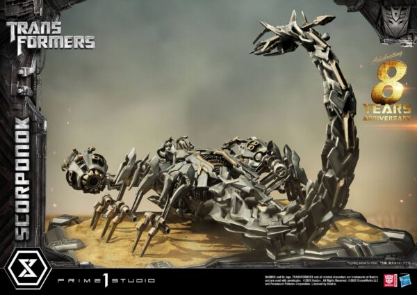 Descubre el apasionante mundo de Estatua Transformers Scorponok.