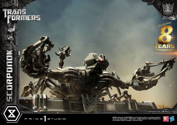 Descubre el apasionante mundo de Estatua Transformers Scorponok.