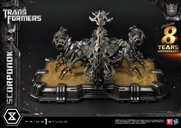 Descubre el apasionante mundo de Estatua Transformers Scorponok.