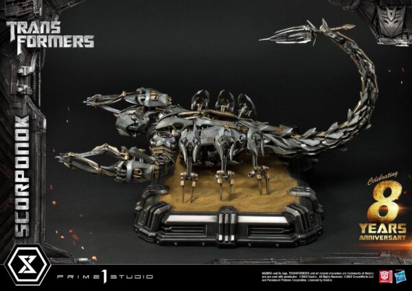 Descubre el apasionante mundo de Estatua Transformers Scorponok.