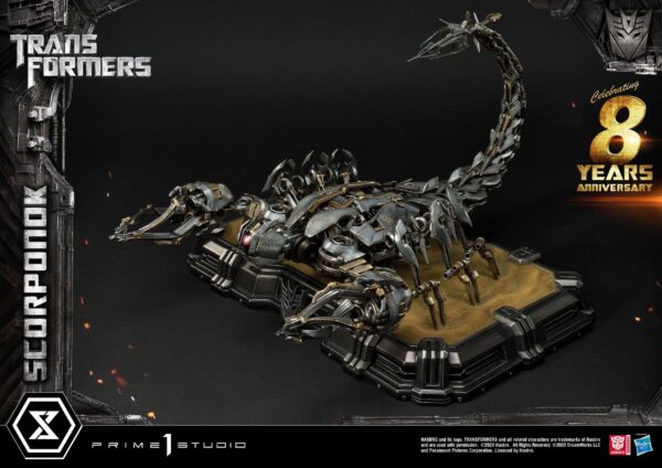 Descubre el apasionante mundo de Estatua Transformers Scorponok.