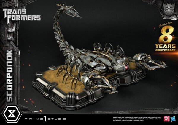 Descubre el apasionante mundo de Estatua Transformers Scorponok.