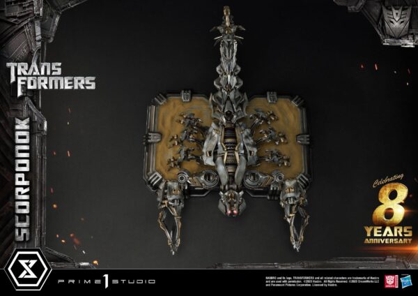Descubre el apasionante mundo de Estatua Transformers Scorponok.