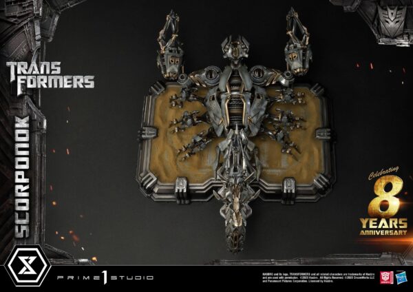 Descubre el apasionante mundo de Estatua Transformers Scorponok.