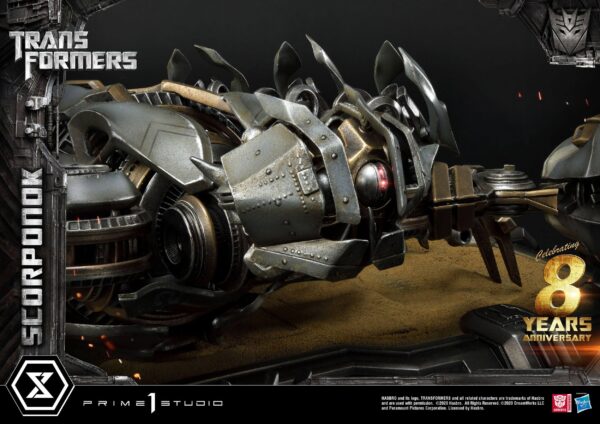 Descubre el apasionante mundo de Estatua Transformers Scorponok.
