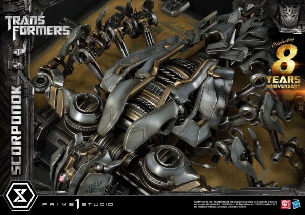 Descubre el apasionante mundo de Estatua Transformers Scorponok.