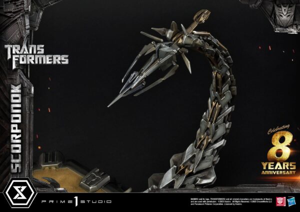 Descubre el apasionante mundo de Estatua Transformers Scorponok.