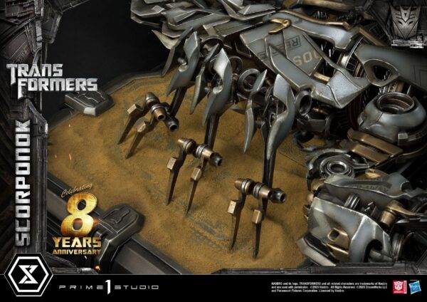 Descubre el apasionante mundo de Estatua Transformers Scorponok.