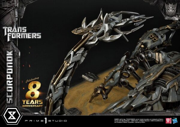 Descubre el apasionante mundo de Estatua Transformers Scorponok.