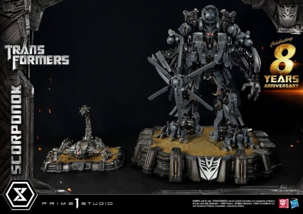 Descubre el apasionante mundo de Estatua Transformers Scorponok.