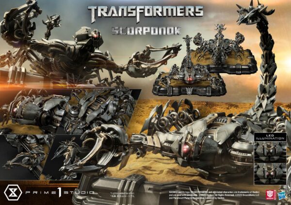 Descubre el apasionante mundo de Estatua Transformers Scorponok.