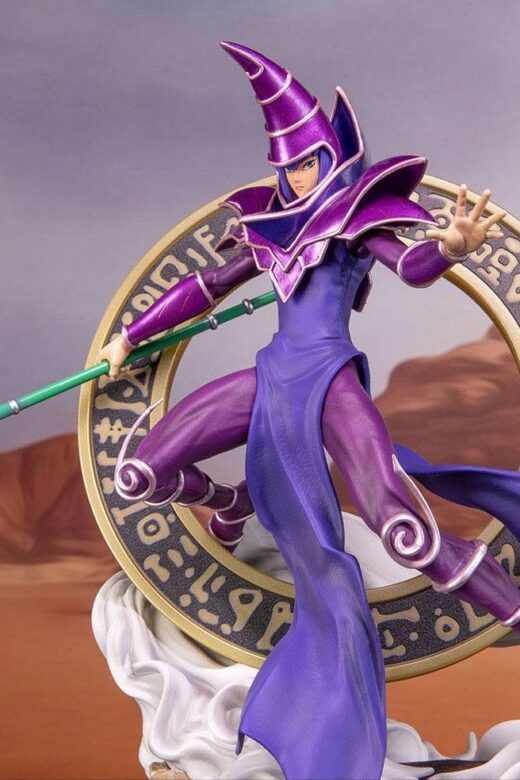 Estatua Dark Magician Purple Version