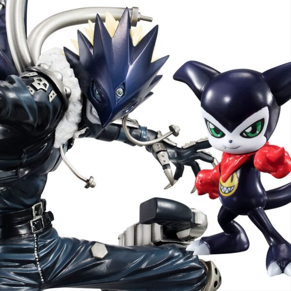 Descubre el apasionante mundo de Estatua Digimon Beelzebumon e Impmon.