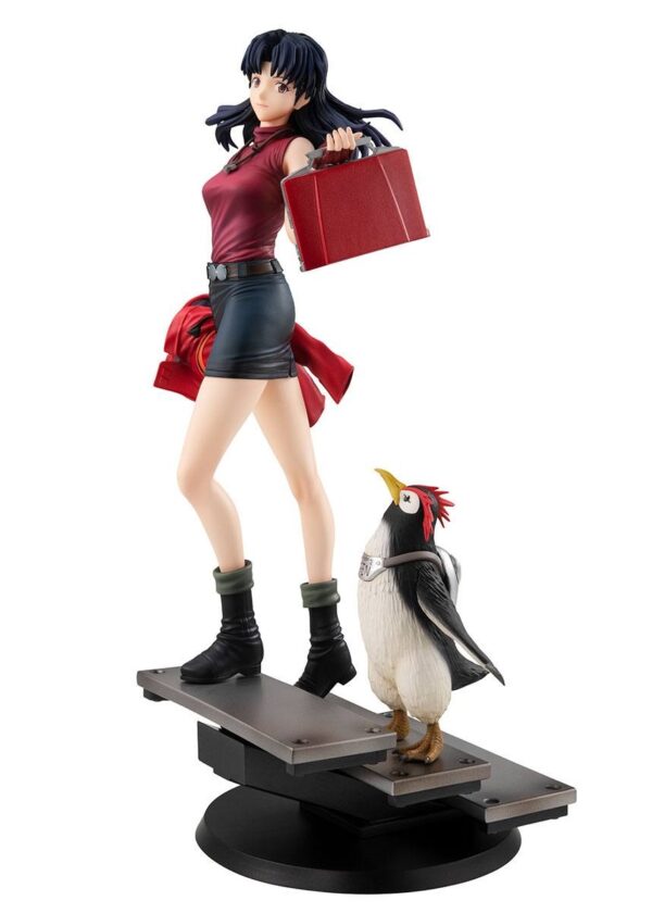 Descubre el apasionante mundo de Estatua Gals Misato Katsuragi y Pen Pen.