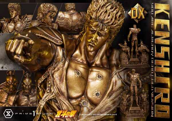 Descubre el apasionante mundo de Estatua Kenshiro Deluxe Gold Version.