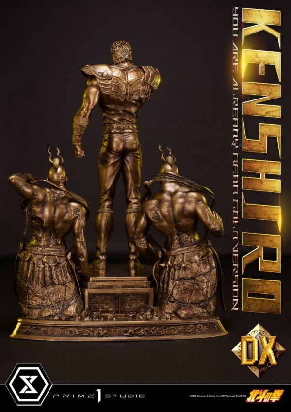 Descubre el apasionante mundo de Estatua Kenshiro Deluxe Gold Version.