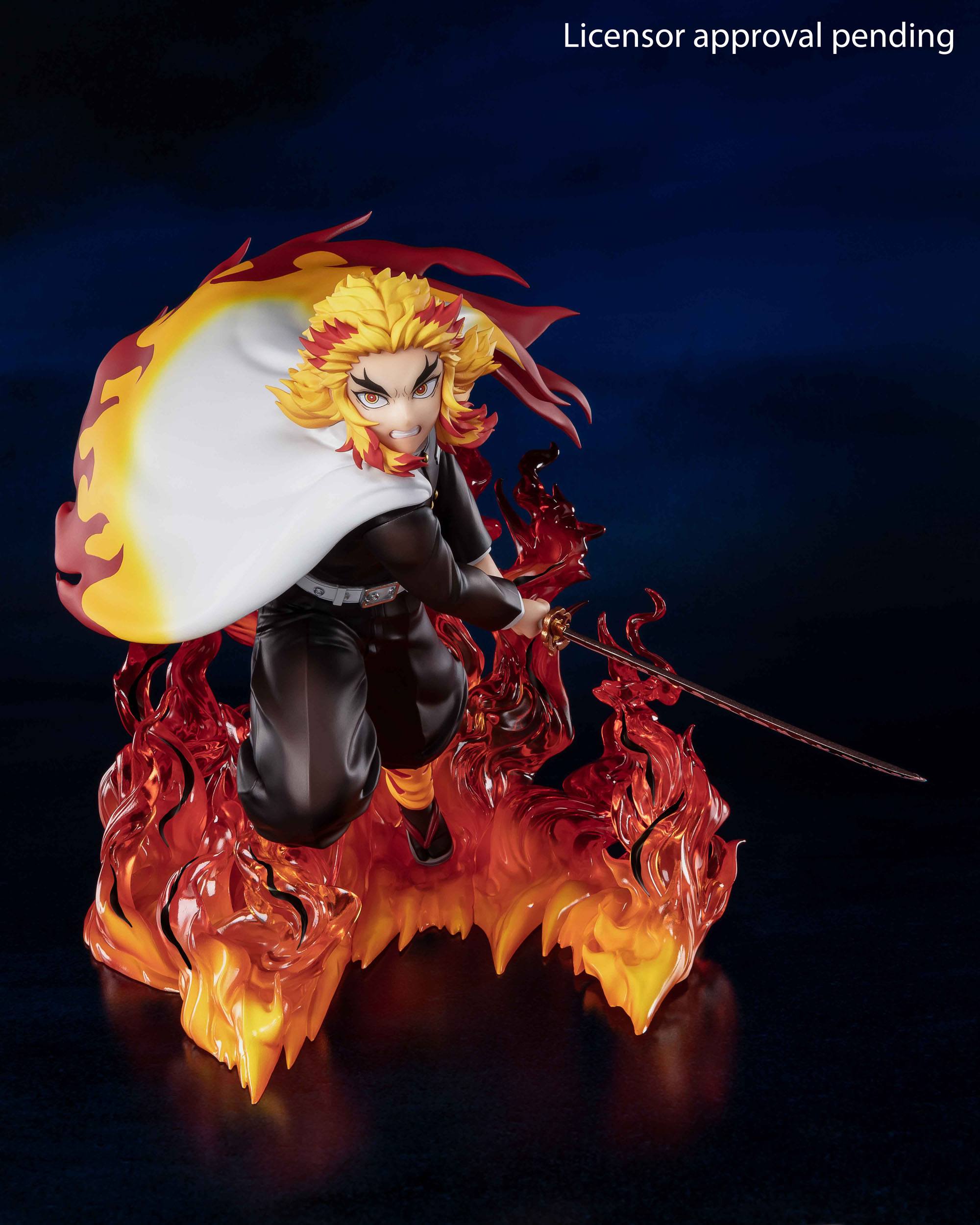Descubre el apasionante mundo de Estatua Kyojuro Rengoku Flame Hashira.