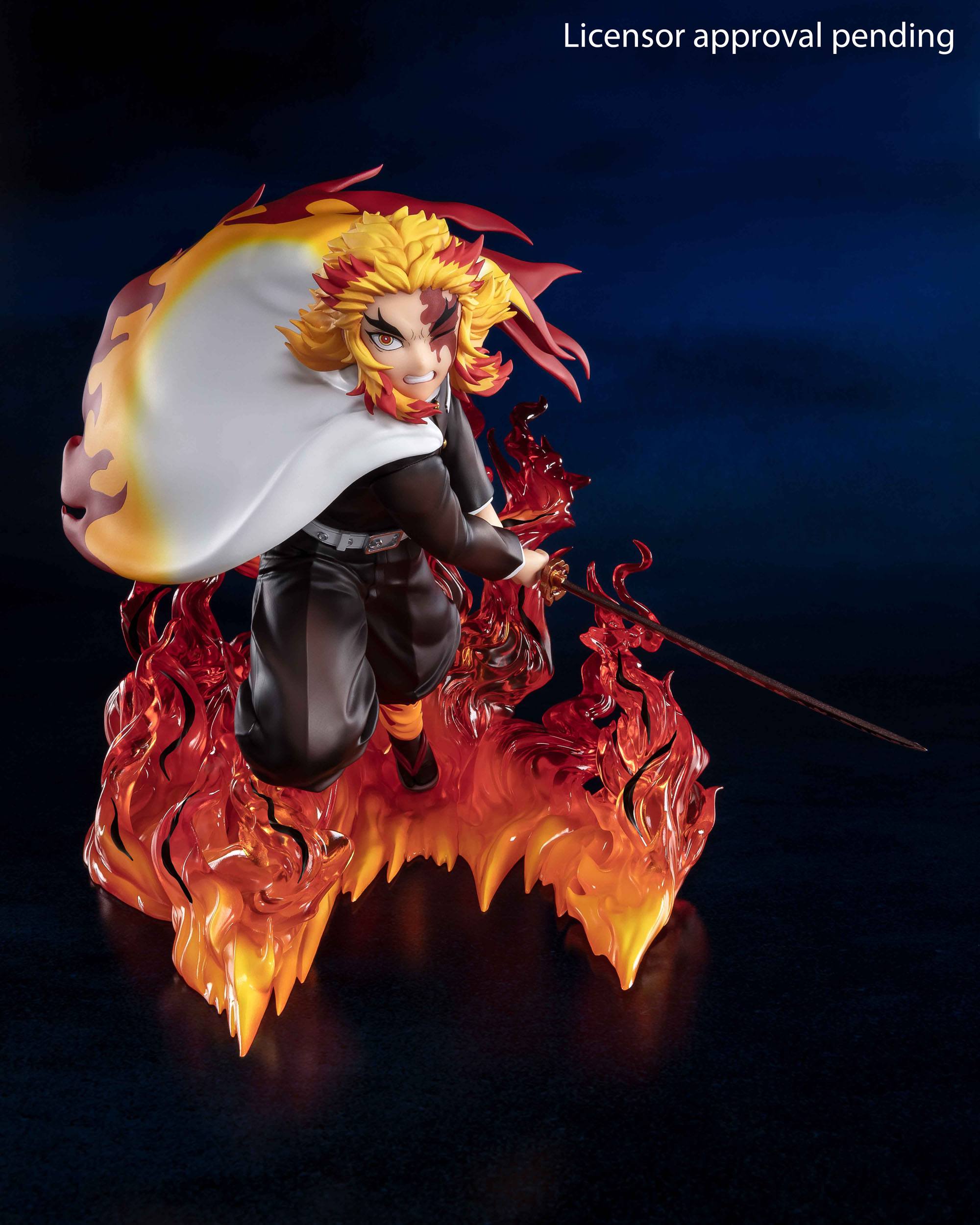 Descubre el apasionante mundo de Estatua Kyojuro Rengoku Flame Hashira.