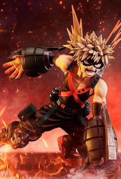 Descubre el apasionante mundo de Estatua My Hero Academia Katsuki Bakugo.