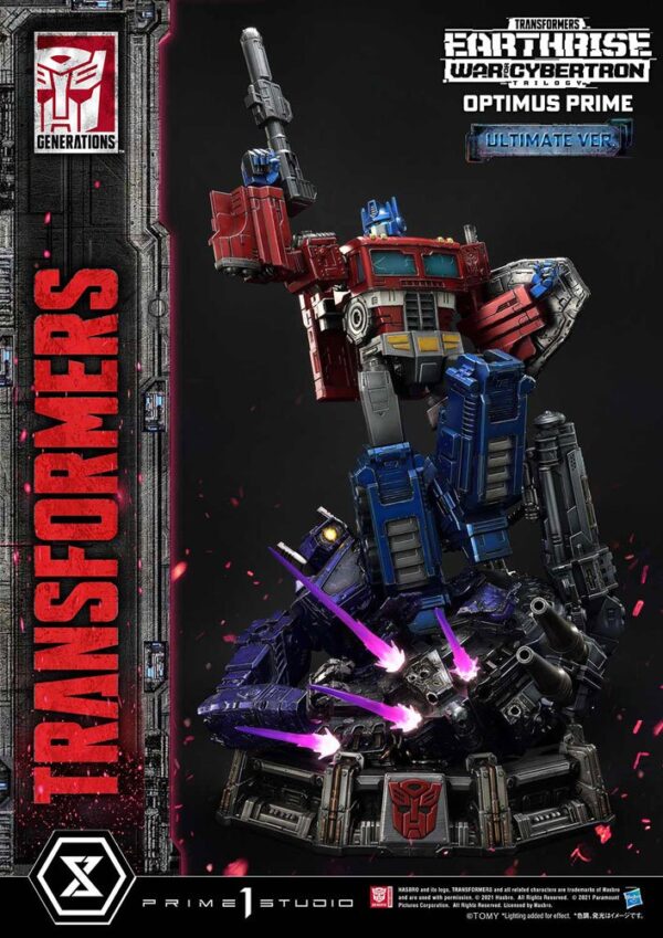 Descubre el apasionante mundo de Estatua Optimus Prime Ultimate Version.