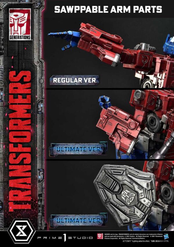 Descubre el apasionante mundo de Estatua Optimus Prime Ultimate Version.