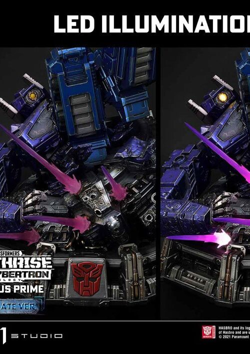 Descubre el apasionante mundo de Estatua Optimus Prime Ultimate Version.