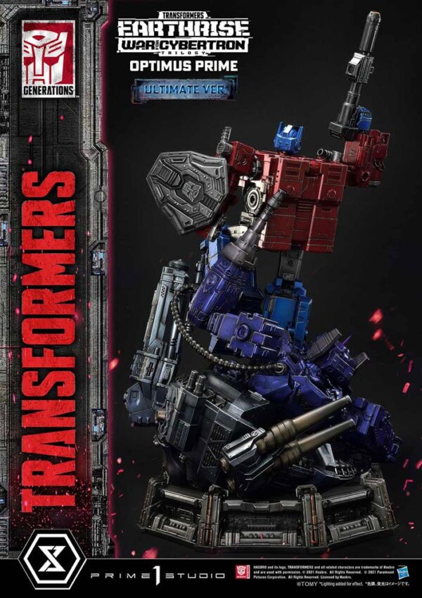 Descubre el apasionante mundo de Estatua Optimus Prime Ultimate Version.